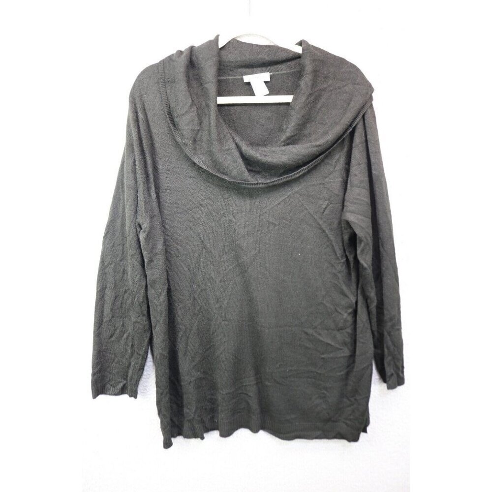 Catherine's Long Sleeve Cowl Neck Sweater-Size 1X